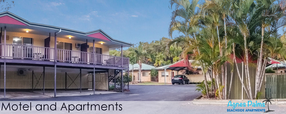 Agnes Palms Motel Agnes Water Luaran gambar